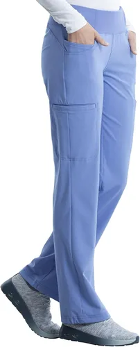 Vista 6 de Cherokee iflex - Pantalón médico de meter para mujer, de talle medio y pierna recta