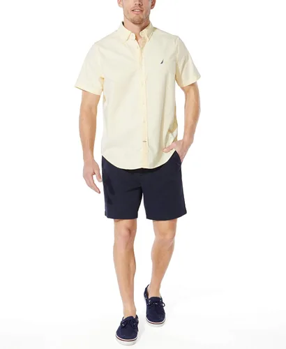 Vista 2 de Nautica Camisa Oxford de ajuste clásico para hombre