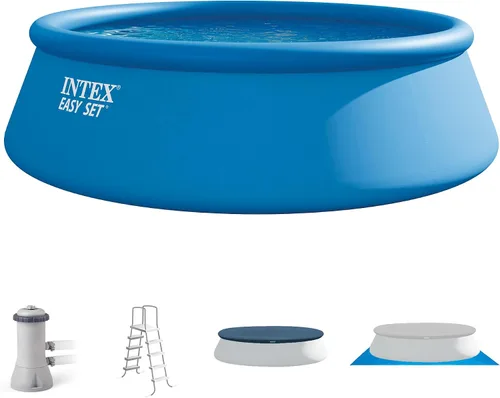 Vista 11 de INTEX 28107EH Juego de piscina inflable fácil de instalar: 8 pies x 24 pulgadas - Incluye bomba de filtro de cartucho de 330 GPH