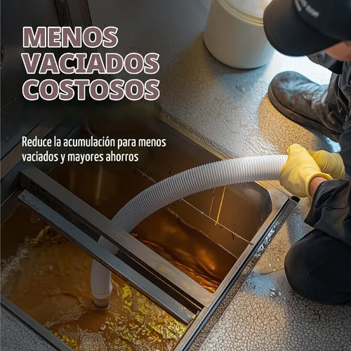 Vista 4 de Eco Strong Tratamiento comercial de trampa de grasa Limpiador de grasa interceptor Bloque microbiano que digiere continuamente las grasas
