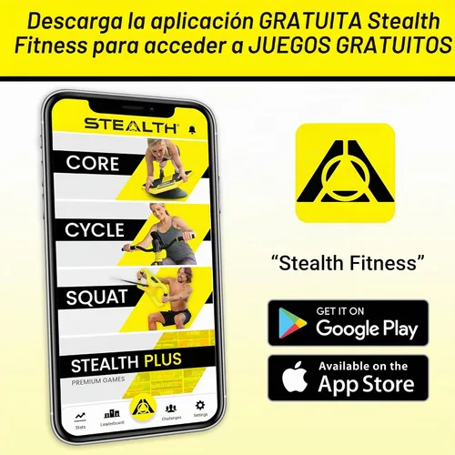 Vista 6 de Stealth Core Deluxe Trainer - Obtén unos abdominales fuertes y un core definido jugando juegos en tu teléfono; aplicación gratis para iOS/Android