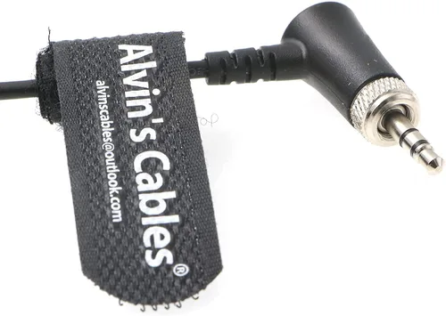 Vista 2 de Alvin's Cables Cable de audio TA3M Mini-XLR de 3 pines macho a 0.138 in con bloqueo TRS para Canon-EOS-C70 de Deity BP-TRX Sennheiser-EK-100 G4 G3