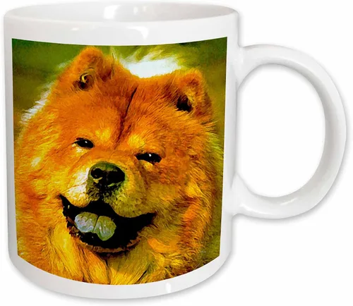 Vista 11 de Perros – Chow Chow Chow Chow – Tazas, Negro/Blanco