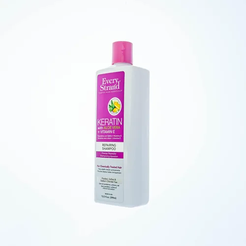 Vista 4 de Every Strand Champú reparador de queratina, 13.5 onzas líquidas, 13.5 onzas
