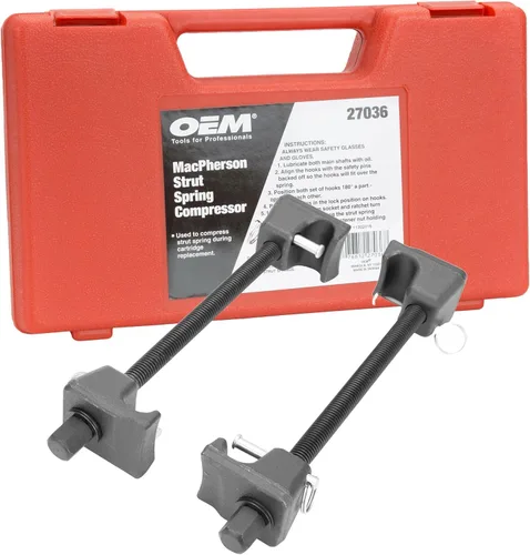 Vista 9 de OEMTOOLS 25553 Compresor de resorte helicoidal, compresor de resorte MacPherson seguro y eficiente, mantenimiento de puntal y resorte helicoidal