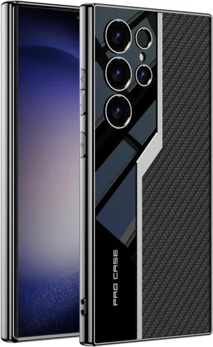 Vista 8 de Lunivop Para Samsung Galaxy S24 Ultra Funda TPU Marco y Volver PU Cubierta de cuero Funda de silicona delgada para S 24 Ultra 6.8 '' 5G 2024 a