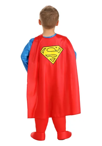 Vista 5 de Disfraz de Superman para niño pequeño de DC Comics Multicolor