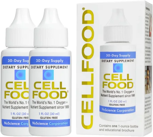 Vista 9 de Cellfood Oxygen Boost, 1 fl oz - Suplemento de oxígeno líquido para drenaje linfático, mal de altura, jet lag, fatiga, dolores de cabeza, resacas