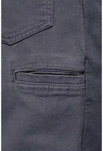 Vista 5 de Carhartt Pantalones de trabajo de lona para hombre, con Rugged Flex, corte holgado, con 5 bolsillos