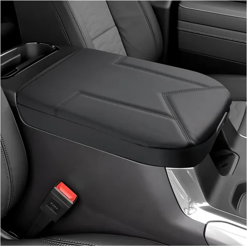 Vista 13 de FIILINES Funda de consola central para Toyota 4Runner 2010-2024, funda para reposabrazos, cojín de 4 accesorios, funda para reposabrazos