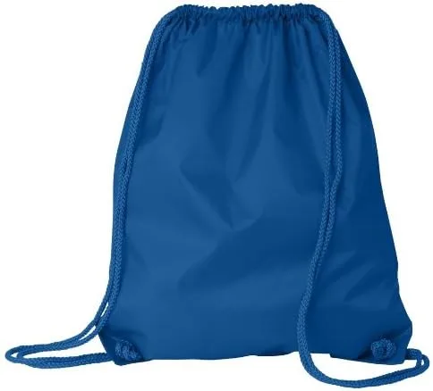 Vista 2 de Liberty Bags - Mochila grande de nailon con cordón., talla única , Royal