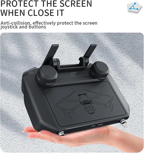 Vista 6 de Mavic 3 Pro 2 en 1 RC Pro Controller Sun Hood, RC Joysticks Protector de pantalla Parasol para DJI Mavic 3 Pro/Mini 3 Pro/Air 2S RC Pro Controlador
