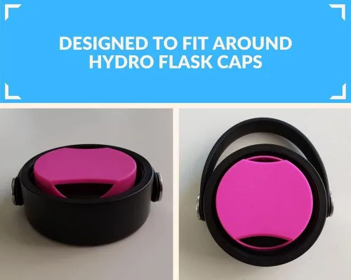 Vista 2 de SplashPro - Protector contra salpicaduras compatible con Hydro Flask de 32 y 40 onzas, Iron Flask, Takeya, ThermoFlask (paquete de 2)