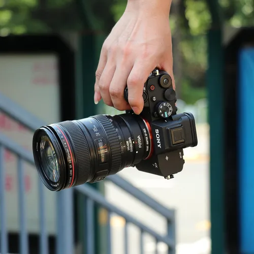 Vista 9 de Fotga Adaptador de montaje de lente de enfoque automático para control electrónico de apariencia EF-NEX para Canon EF EF-S lente compatible con Sony