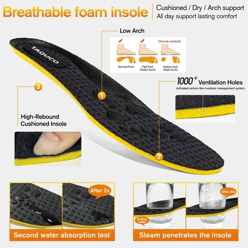 Vista 6 de Zapatos de trabajo antideslizantes para hombre, zapatos de cocina impermeables para chef, zapatos cómodos antideslizantes para restaurante, calzado