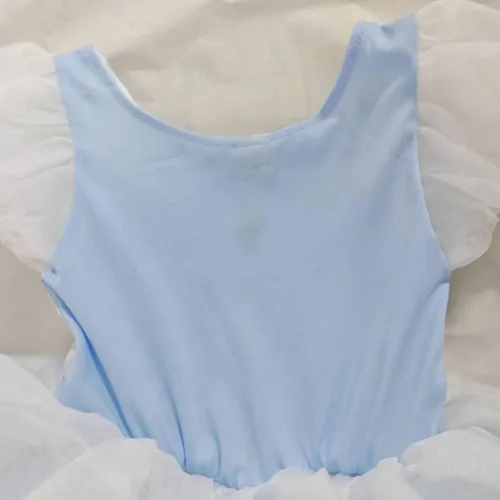 Vista 4 de Disfraz de princesa de Cenicienta para niñas, vestido de baile para fiesta de Halloween, cosplay, 2-13T