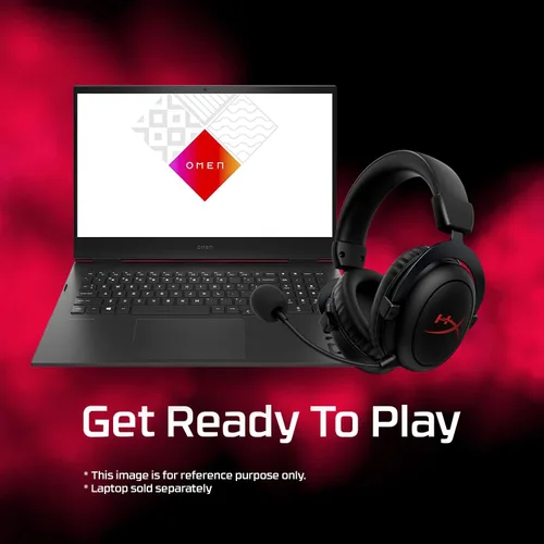 Vista 7 de HyperX Cloud Core - Auriculares inalámbricos para juegos para PC, auriculares DTS audio espacial X, almohadillas de espuma viscoelástica, marco