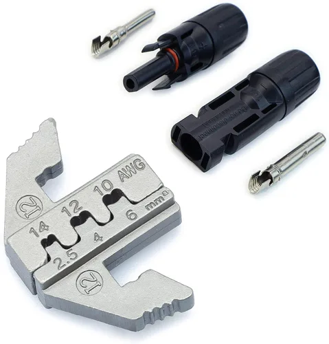 Vista 24 de Wirefy Matriz de Crimpado de Conector de Empalme Termorretráctil 22-8 AWG Matriz de Repuesto para Herramienta de Crimpado de Trinquete Wirefy