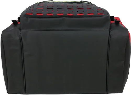 Vista 5 de Lightning X Bolsa modular grande para EMT de primeros auxilios de trauma para médicos de emergencia intermediarios Rojo