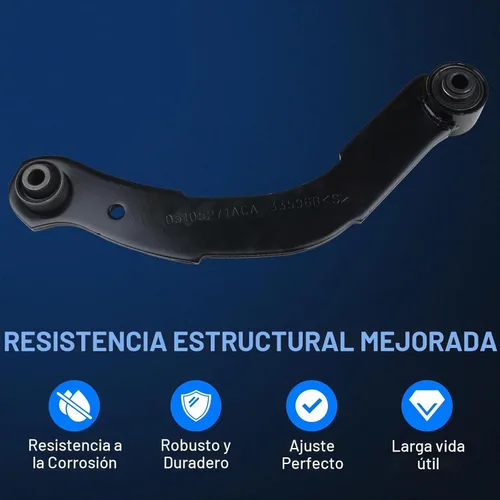 Vista 4 de Autoround Kit de Brazo de Control Trasero Compatible con Jeep Compass Patriot 2007-2017, Dodge Caliber 2007-2012, Suspensión 6 piezas - 2 Brazos
