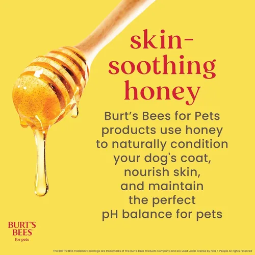 Vista 6 de Burt's Bees for Pets Champú desodorante para perros, manzana y romero, 16 onzas líquidas