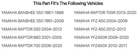 Vista 2 de Tusk Bujes de rueda trasera extendidos - Compatible con: Yamaha RAPTOR 700 2006-2019