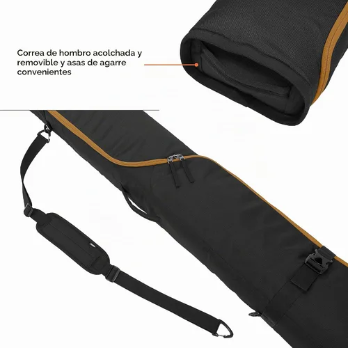Vista 4 de Thule RoundTrip - Bolsa para esquís Negro