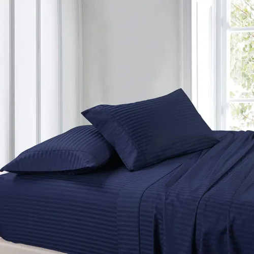 Vista 19 de Sábanas de tamaño Split King con 2 sábanas bajeras individuales XL, color negro, sábanas 100% algodón, bolsillo profundo, satén de algodón fresco