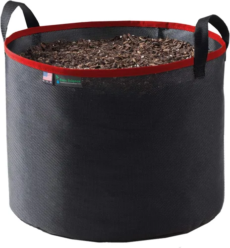 Vista 16 de Bolsa de cultivo de 1 galón, macetas de plantación - Bolsas de cultivo coloridas para plantas, macetas de jardinería y verduras, contenedor de tela