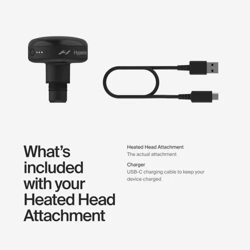 Vista 6 de Hyperice Hypervolt Accesorio de Cabeza Calentado – Compatible con Todos los Modelos Hypervolt – Relaja y Afloja los Músculos Adoloridos y Agitados
