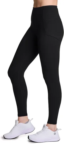 Vista 5 de Avalanche Leggings de longitud completa para mujer, súper suaves, para senderismo, gimnasio, con bolsillos