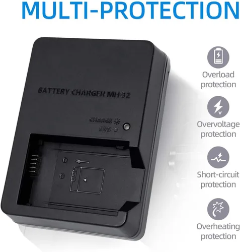 Vista 6 de Cargador de batería MH-32 compatible con EN-EL25 ENEL25 EN-EL25a batería para cámara SLR digital Z50 Z 50 Z30 Z 30 Zfc Z fc Z50II