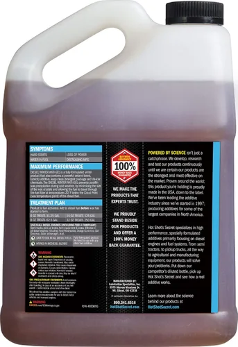 Vista 3 de Hot Shot's Secret Paquete de aditivos para combustible diésel, anti-gel de invierno (1 galón) + tratamiento diésel diario (1 galón)