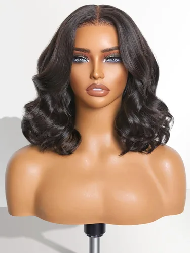 Vista 40 de Luvme Hair Ultra Confortable, de Colocación Rápida y Fácil, Corte Pixie Corto con Flequillo de 12.7 cm, con Tapa de Algodón Amistosa con la Piel