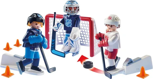 Vista 7 de Playmobil Estuche de transporte NHL Shootout