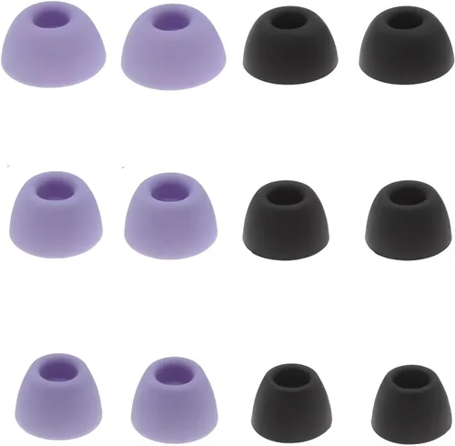 Vista 9 de 6 pares de puntas negras de repuesto de silicona S/M/L para Galaxy Buds 2 Pro, compatibles con Samsung Galaxy Buds 2 Pro