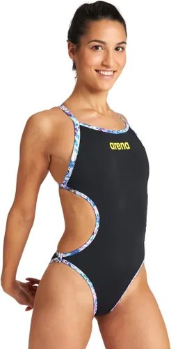 Vista 2 de ARENA Women's Rule Breaker Open Back Hooked Reversible MaxLife One Piece Swimsuit