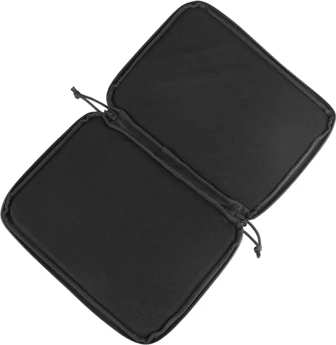 Vista 6 de Equipo táctico de una sola caja de la pistola bolsa de gama bolsa de pistola caso para caza campo de tiro deportes almacenamiento y transporte