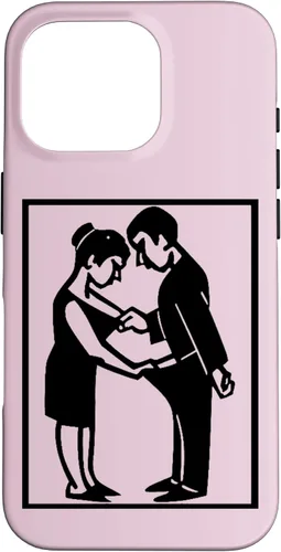 Vista 20 de Camiseta divertida para adultos, imagen de hombre y mujer, funda para iPhone 17