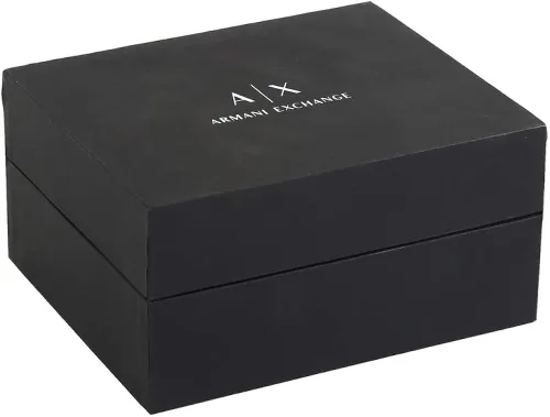 Vista 11 de Armani Exchange - Reloj de vestir de acero inoxidable con tres manos para mujer