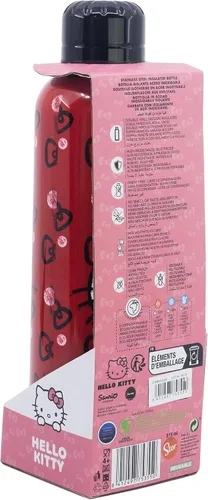 Vista 5 de Sanrio Hello Kitty Stainless Steel Water Bottle