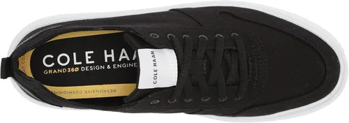 Vista 5 de Cole Haan Grandpro Rally - Tenis de lona para mujer, Cuero negro