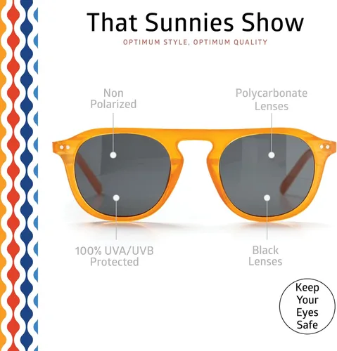 Vista 49 de OPTIMUM OPTICAL Gafas de sol protectoras UV atemporales para hombres y mujeres