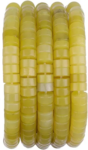 Vista 56 de BEADIA Cuentas Espaciadoras de Jade Natural Africano Planas Redondas Sueltas para Hacer Joyas con Abalorios 3mmx2mm 38cm