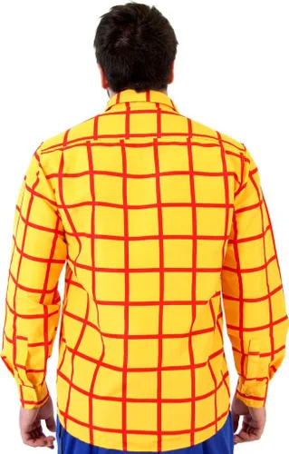 Vista 2 de Camisa de vaquero del sheriff Woody para disfraz de Halloween