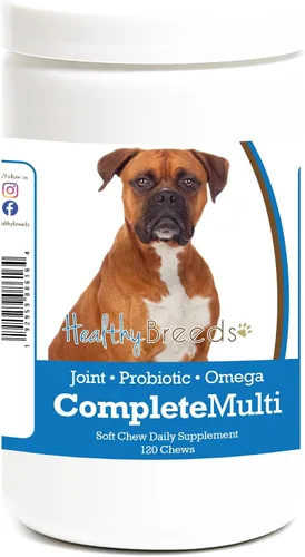 Vista 51 de Healthy Breeds Affenpinscher todo en uno multivitamínico suave masticable 120