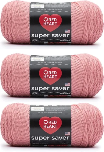 Vista 136 de Red Heart Hilo Super Saver, paquete de 3, camuflaje, 3