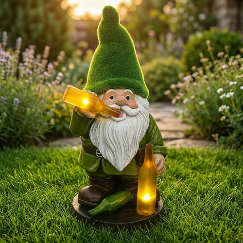 Vista 11 de Topadorn Estatua de jardín solar para cachorros con libro LED brillante, perro de resina pintado a mano con pájaro azul, decoración de patio al aire