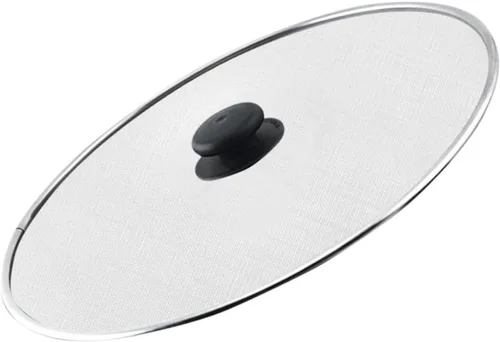 Vista 5 de 3pcs Stainless Steel Grease Splatter Screen for Frying Pan Insulated Handle Cover for Pots Pans Fine Mesh Cooking Guard for Kitchen Use for Home