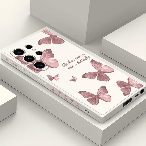 Vista 35 de LEECG para Samsung Galaxy S24, funda con diseño de patrón floral creativo S24, protección contra caídas, suave, ultradelgada, resistente a los negro